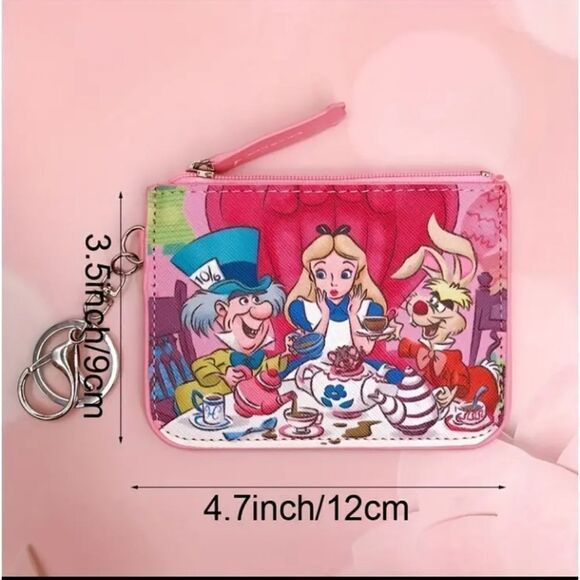 Disney’s Little Mermaid Ariel Cardholder Keychain Wristlet - Picture 3 of 3